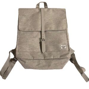 Herschel Light Gray City Mid Volume Backpack